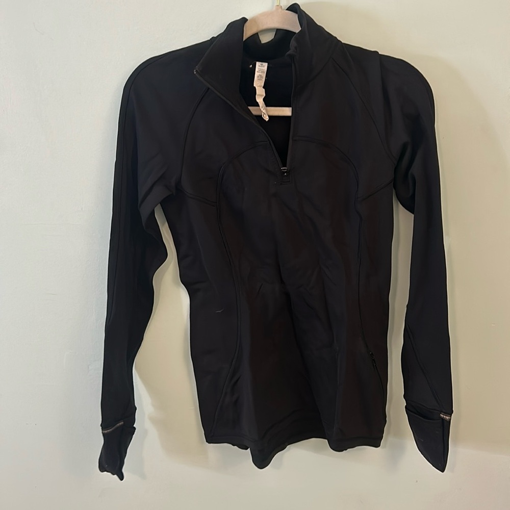 Lululemon Black 1/4 zip